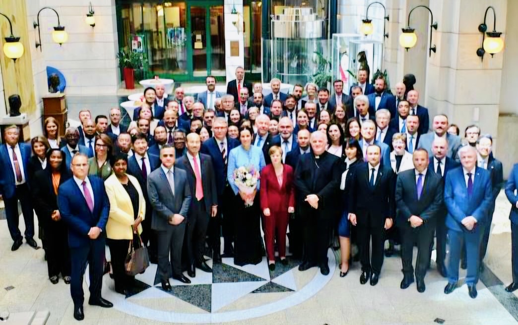 His Excellency Ambassador Majed bin Abdulaziz Al-Abdan attended the reception hosted by Her Excellency Foreign Minister Ani